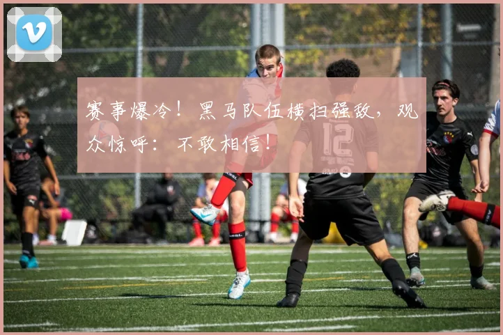 赛事爆冷!黑马队伍横扫强敌,观众惊呼:不敢相信!